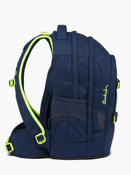Rugzak 2 Compartimenten Satch Blauw pack 43167 ander zicht 2